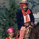 Couple on Horseback